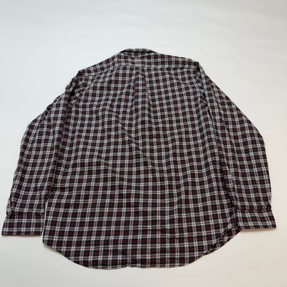 Polo Ralph Lauren Vintage Men's Button-Down Shirt XL Classic Fit Plaid Tartan