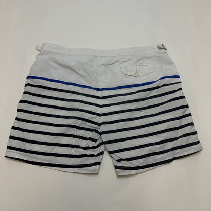 Polo Ralph Lauren Men's Swim Trunks Blue White Navy Striped Nautical