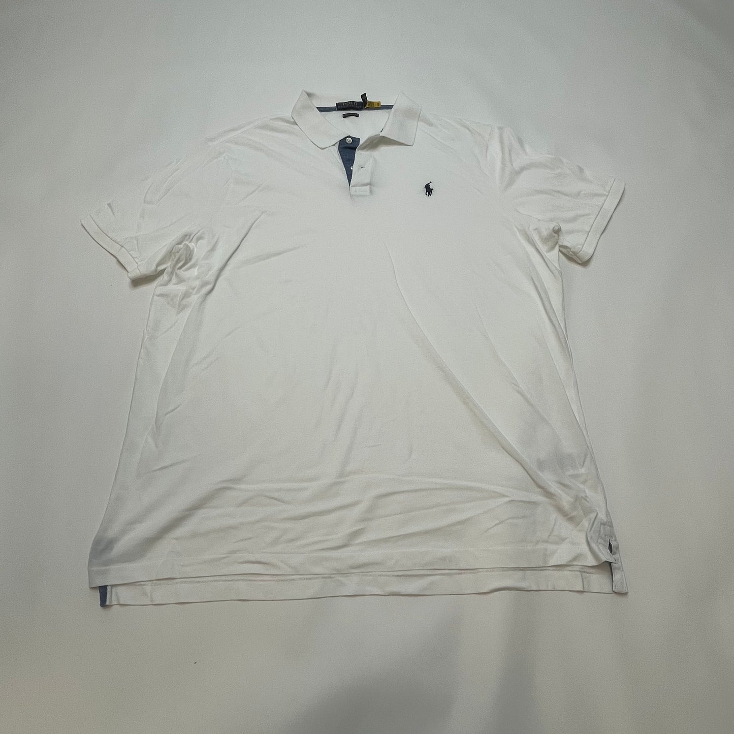 Polo Ralph Lauren Mens XL Classic Fit Pique Golf Shirt White
