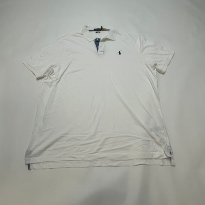Polo Ralph Lauren Mens XL Classic Fit Pique Golf Shirt White