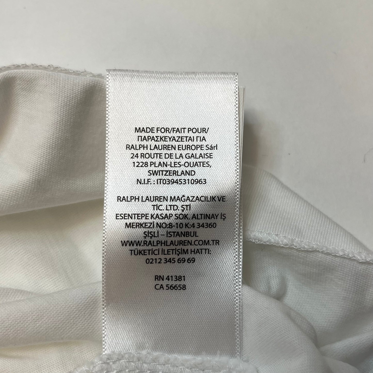 Polo Ralph Lauren Mens XL Classic Fit Pique Golf Shirt White