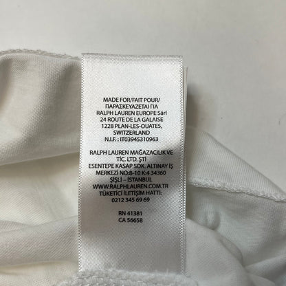 Polo Ralph Lauren Mens XL Classic Fit Pique Golf Shirt White