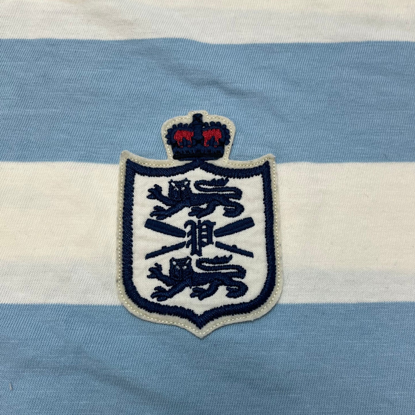 Polo Ralph Lauren RLPC Men's Short Sleeve Crest Shirt XL Blue White READ