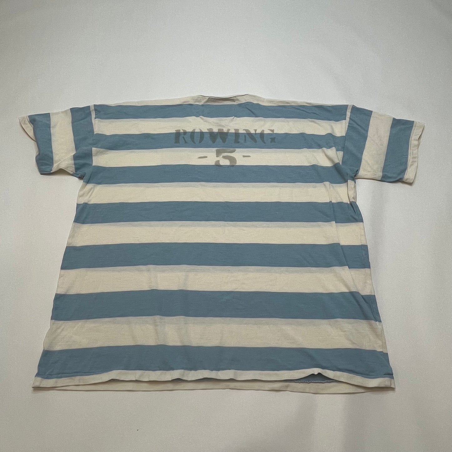 Polo Ralph Lauren RLPC Men's Short Sleeve Crest Shirt XL Blue White READ