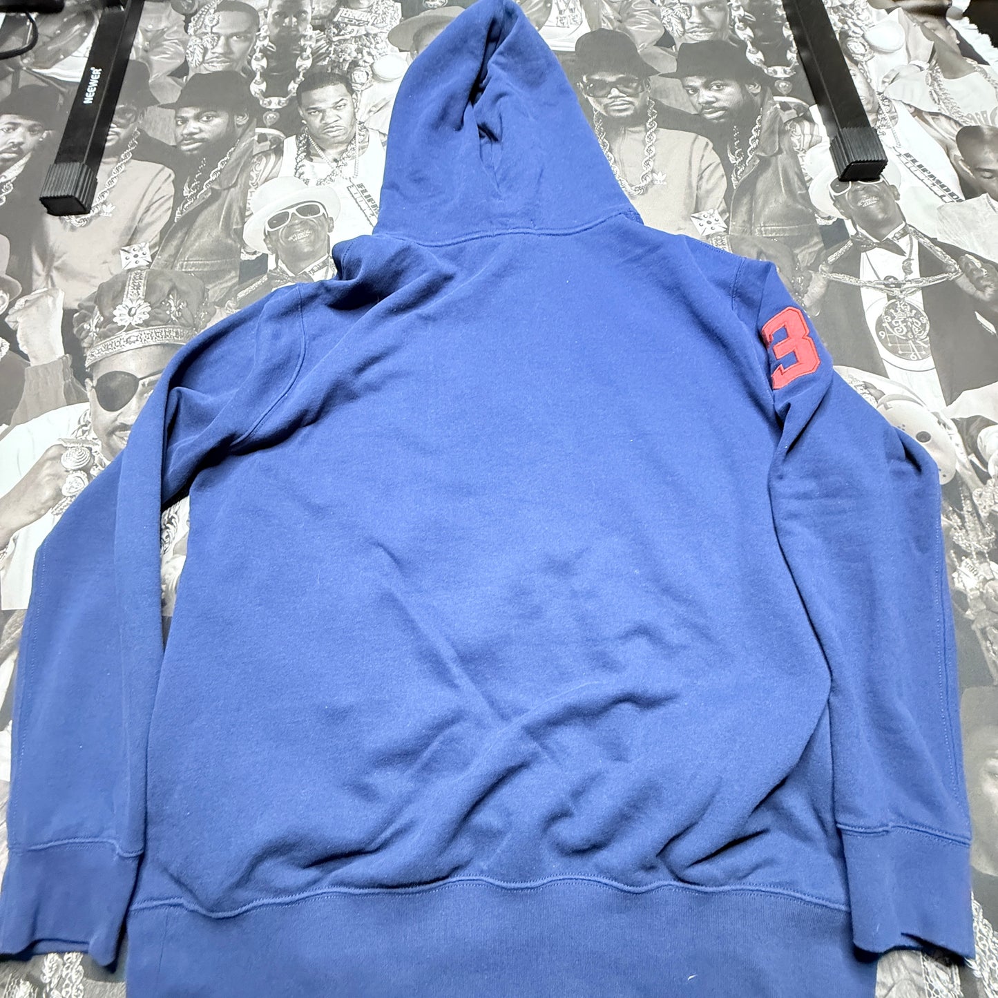 Polo Ralph Lauren Triple-Pony Fleece Hoodie SZ XL