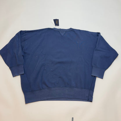 Polo Ralph Lauren Vintage Fit Fleece Graphic Sweatshirt XXL 197748523455 Blue
