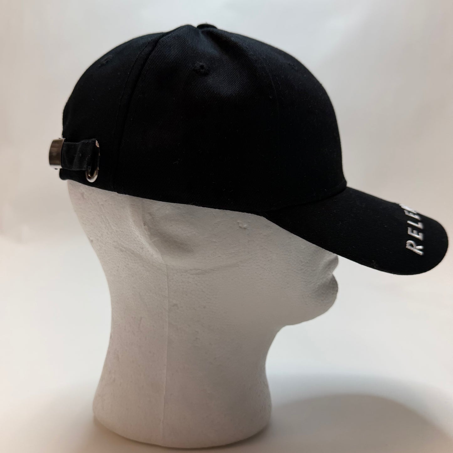 Power Cap Relentless Black Adjustable Unisex Hat Size OS