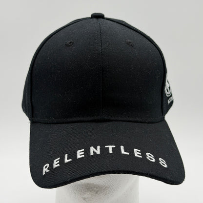 Power Cap Relentless Black Adjustable Unisex Hat Size OS