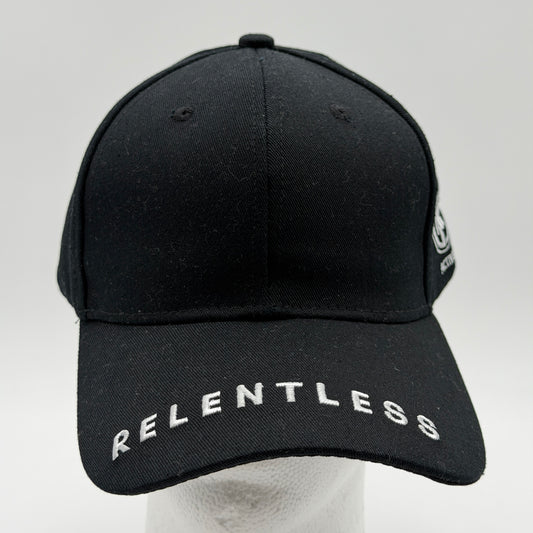 Power Cap Relentless Black Adjustable Unisex Hat Size OS