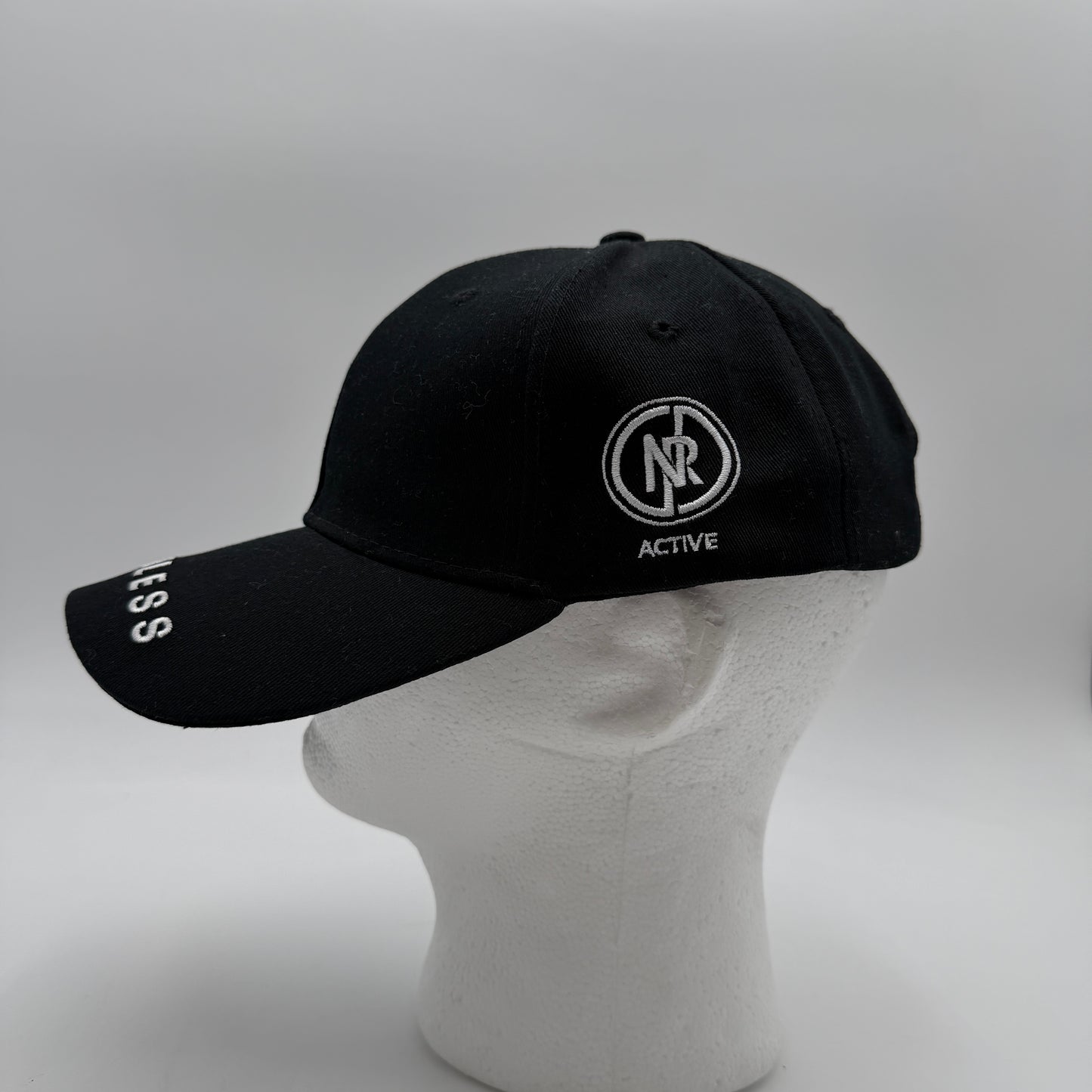 Power Cap Relentless Black Adjustable Unisex Hat Size OS