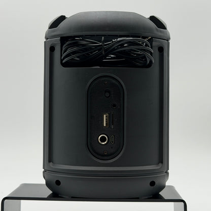 Quikcell Party Beat Pulse Speaker Black Used with Box