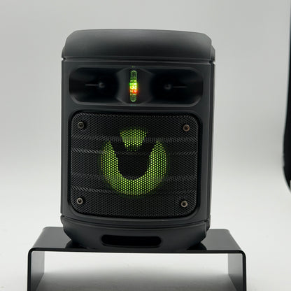 Quikcell Party Beat Pulse Speaker Black Used with Box
