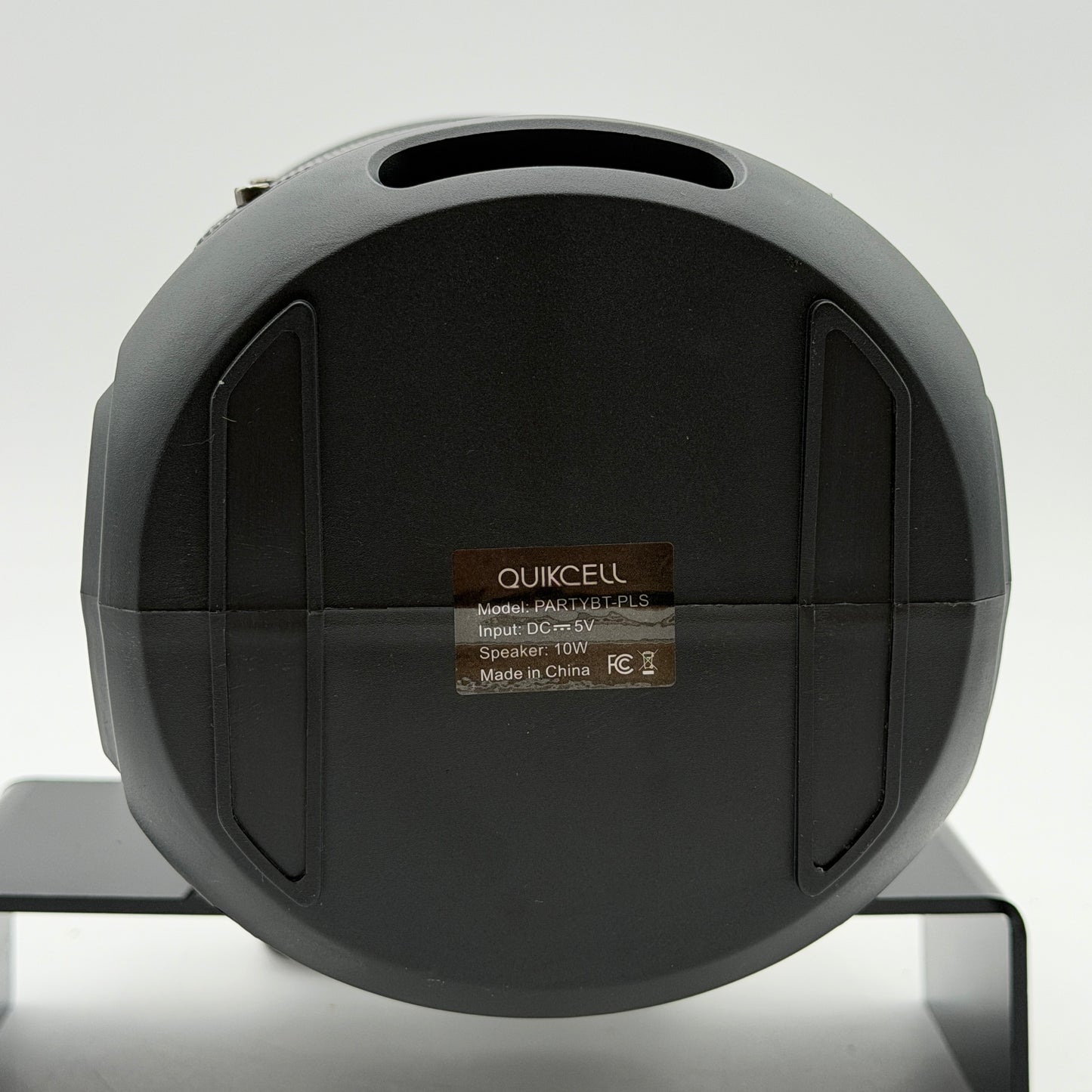 Quikcell Party Beat Pulse Speaker Black Used with Box
