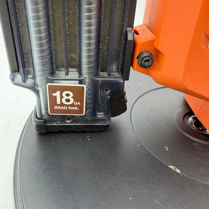 RIDGID 18V 18 Gauge Brushless Brad Nailer Orange (R09891) Tool Only
