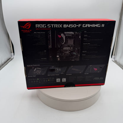 ROG STRIX B450-F Gaming II Motherboard AMD New Open Box