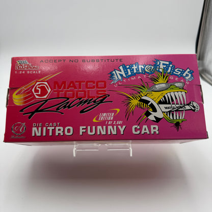 Action Racing 2000 Nitro Fish 1:24 Die Cast Funny Car w/ COA 1 of 3501