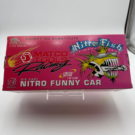 Action Racing 2000 Nitro Fish 1:24 Die Cast Funny Car w/ COA 1 of 3501
