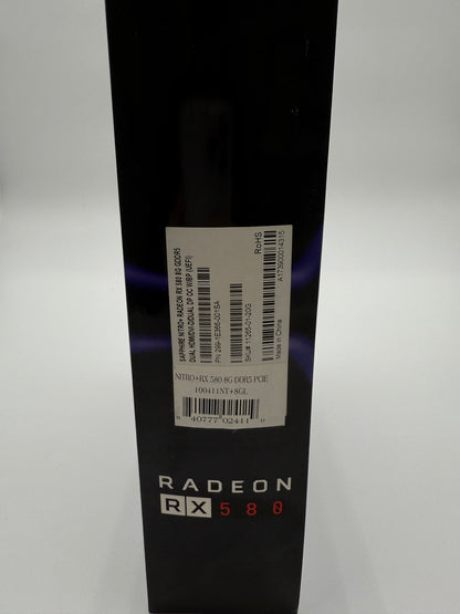 Radeon RX 580 Graphics Card - 8GB- Used, Black, with Box, Free Shipping 15