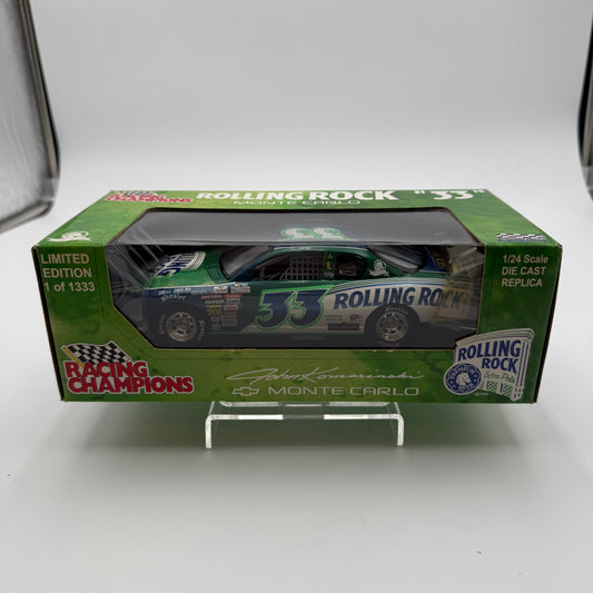 Action Racing 2002 Rolling Rock Light John Kamarinski #33 1:24 Monte Carlo Stock Car - Limited Edition