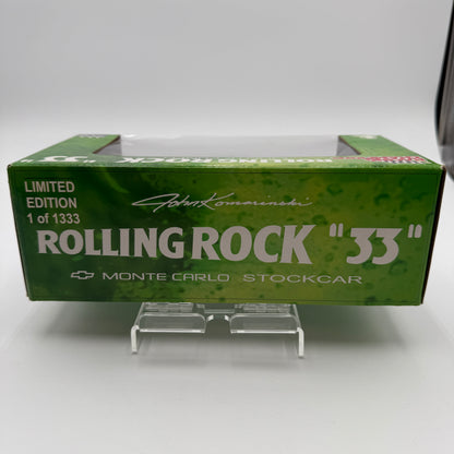 Action Racing 2002 Rolling Rock Light John Kamarinski #33 1:24 Monte Carlo Stock Car - Limited Edition