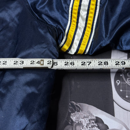 Rare 2013 Super Bowl XLVIII Bomber Jacket Broncos Seahawks Starter Manning sz XL