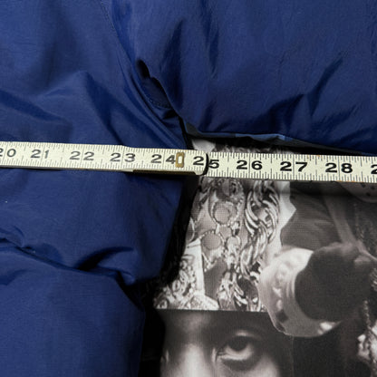 Rare Bape Shark Down  Blue Camo A Bathing Ape Jacket 2XL