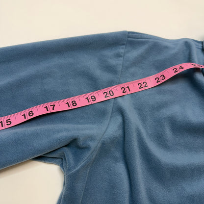 Polo Ralph Lauren Vintage Polo Bear Velour Robe Women's Size S Blue Bathrobe