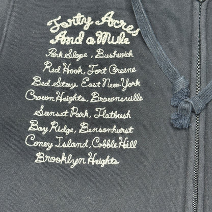 Rare Vintage Ecko Spike Lee 40 Acres & A Mule Zip Up Hoodie sz Large