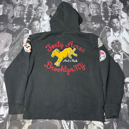 Rare Vintage Ecko Spike Lee 40 Acres & A Mule Zip Up Hoodie sz Large
