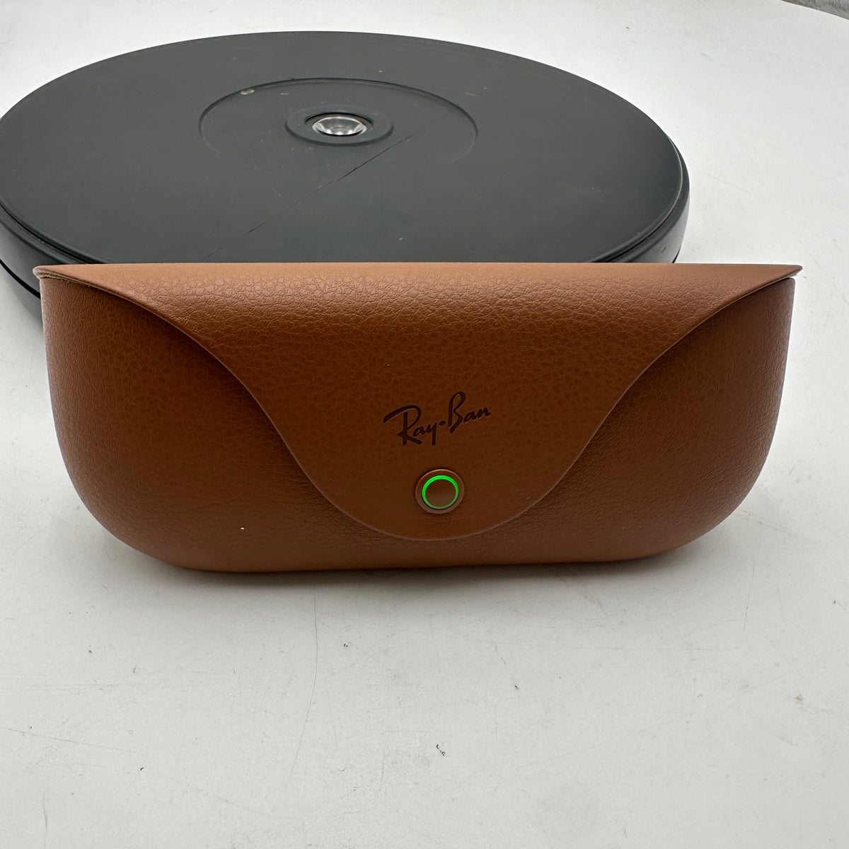 Ray-Ban Meta Wayfarer RW4008 Large Smart Glasses, Matte Black Polarized