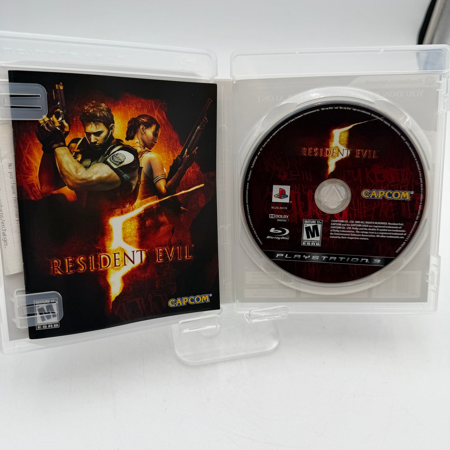 Resident Evil 5 PlayStation 3 PS3 CIB Video Game