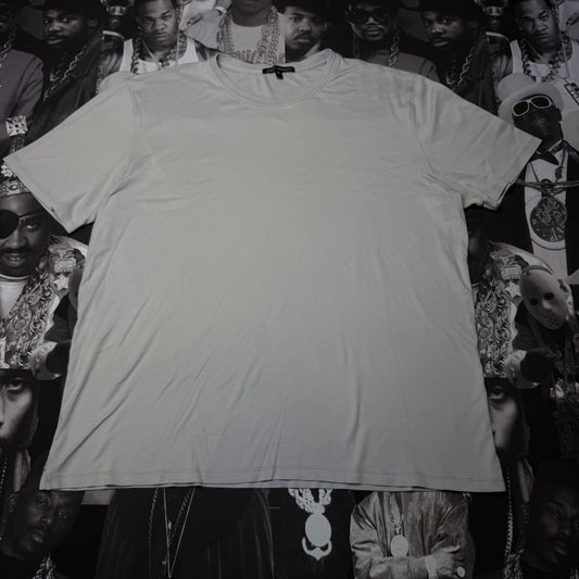 Robert Barakett T Short Sleeve Crew Neck Tee Shirt Gray Sz XXL Soft Pima Cotton