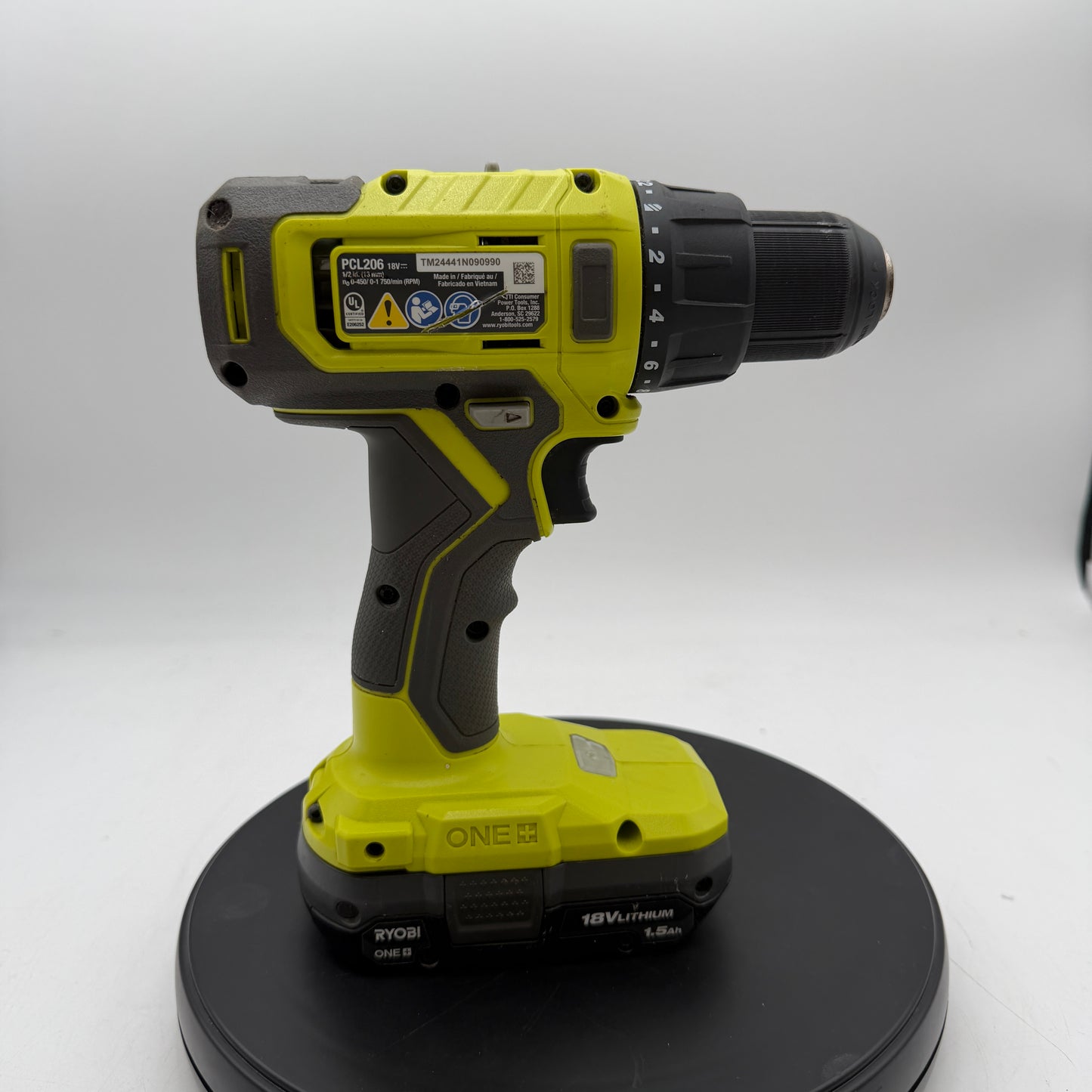 Ryobi ONE+ 18V PCL206 Compact Cordless Drill/Driver 1/2in