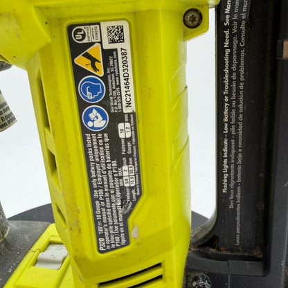 Ryobi P320 Airstrike 18V One+ 18Ga Cordless Brad Nailer Tool Only
