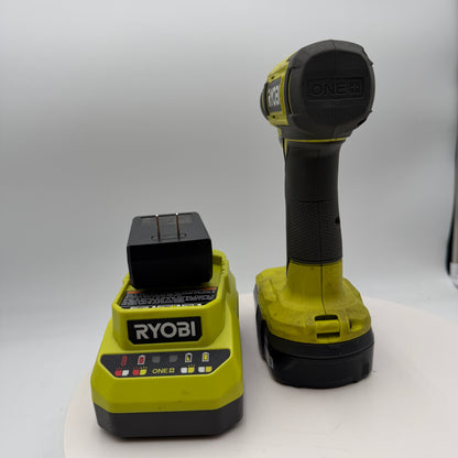 Ryobi PCL201 ONE+ 18V Cordless 3/8 in. Drill/Driver with Battery & Charger