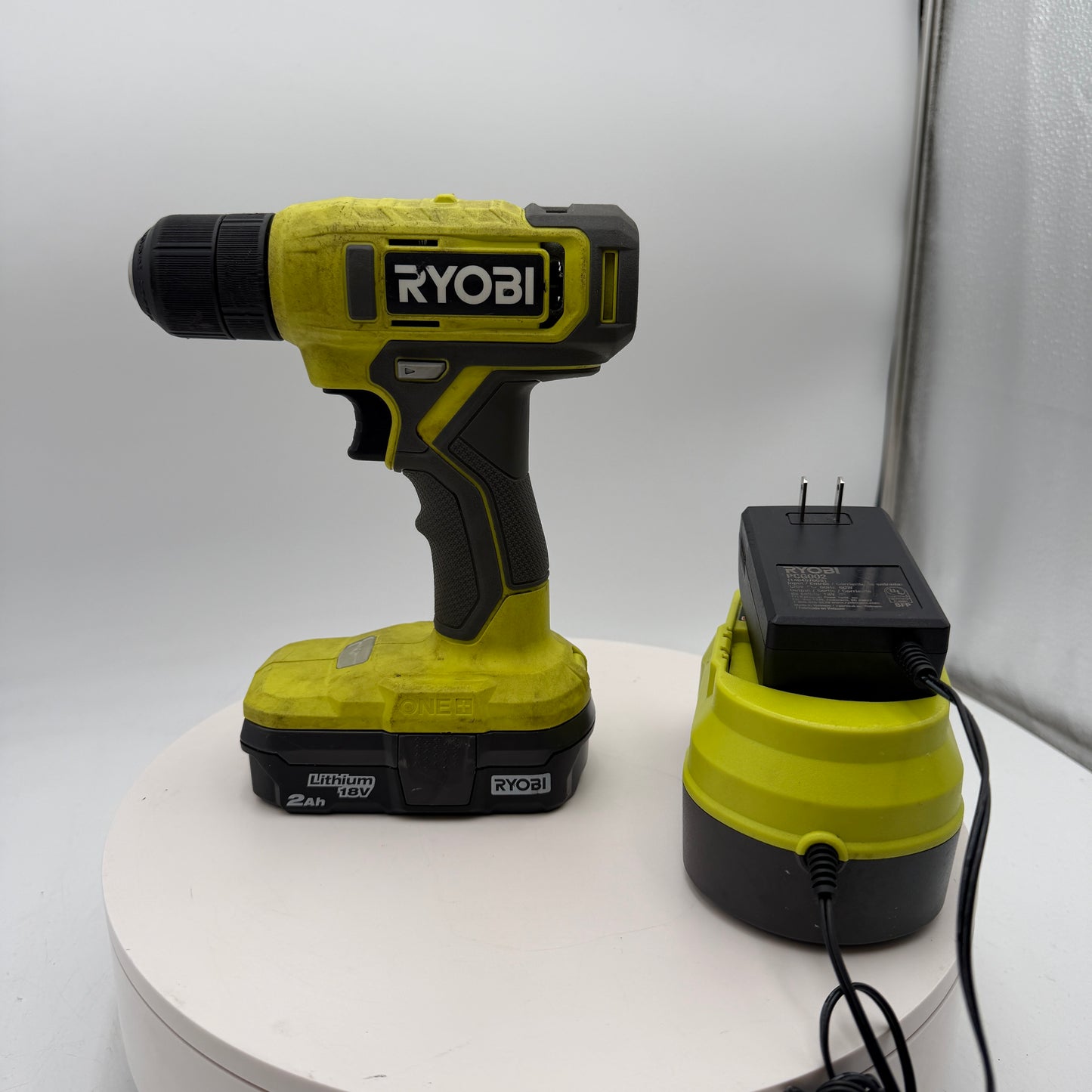 Ryobi PCL201 ONE+ 18V Cordless 3/8 in. Drill/Driver with Battery & Charger