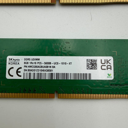 SK Hynix 16GB DDR5 Memory Kit (2x8GB) 5600