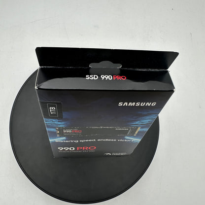 Samsung 990 PRO 1TB Internal NVMe SSD PCIe Gen 4x4, Black