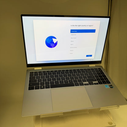 Samsung Galaxy Book2 Pro 360 15-inch Laptop Core i7 16GB 1TB Silver READ
