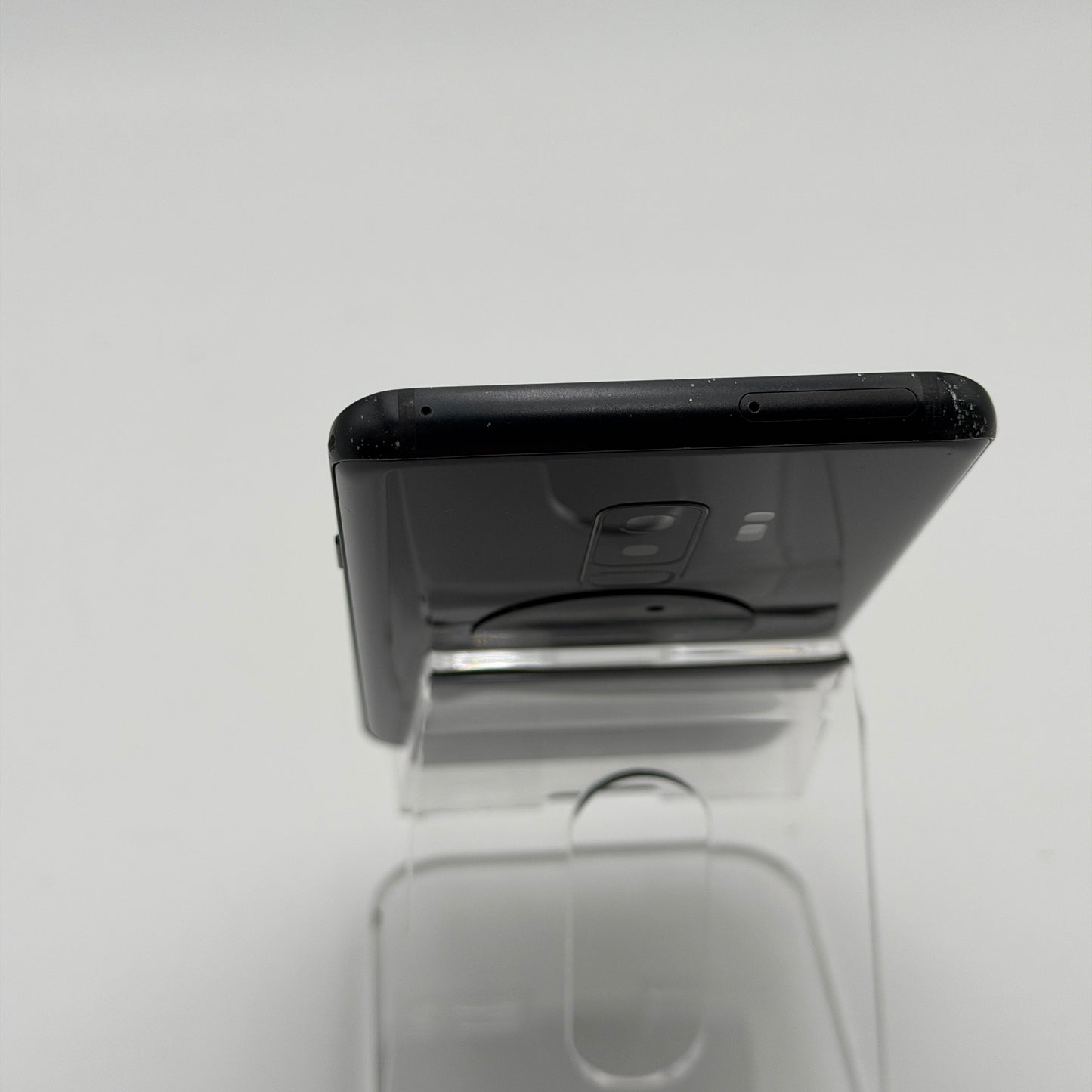 Samsung Galaxy S9+ 64GB Sprint Black Cell Phone Used Cracked Screen