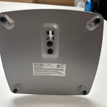 Sanus WSSA1 & WSSA2 White A/V Stand