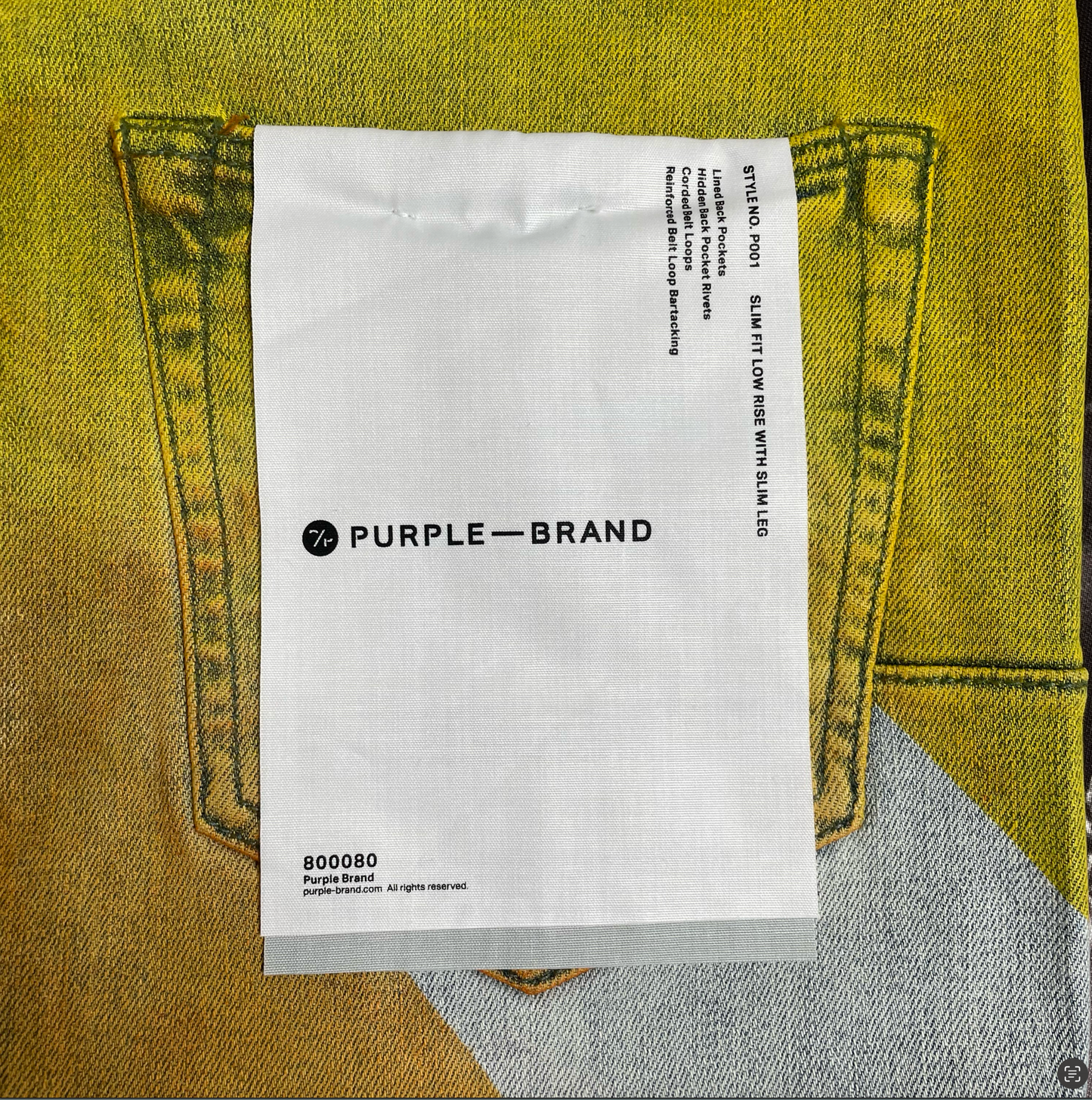 Purple Brand Multi Bright Color Coated Diagnal Jean (Multi) P001-LMCD223