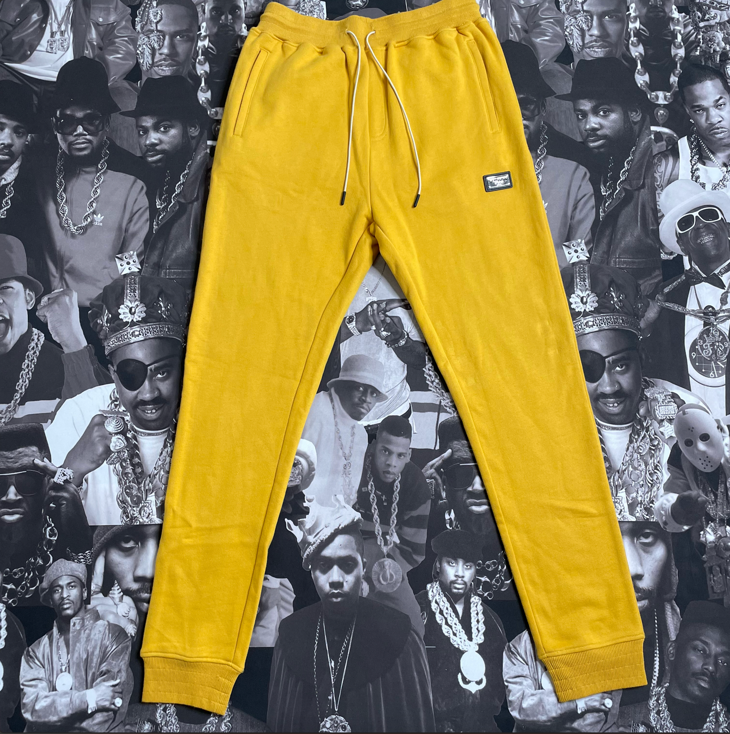 Well Known Bowery Sweatpants Old Gold 111-7101