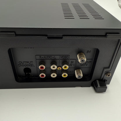 Sharp VC-H972 VCR Player Black, Excellent Condition, Tested and Working
