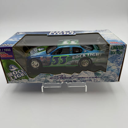 Action Racing Signed Rare Rolling Rock Light John Kamarinski #33 1 of 1,033 Monte Carlo Stock Car Collectible