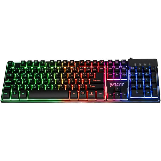 SkyTech Gaming K-1000 RGB Mechanical Keyboard - New Open Box - Black