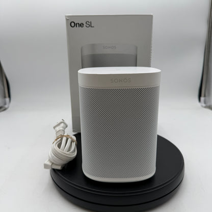 Sonos One SL 2019 White Speaker Used With Box