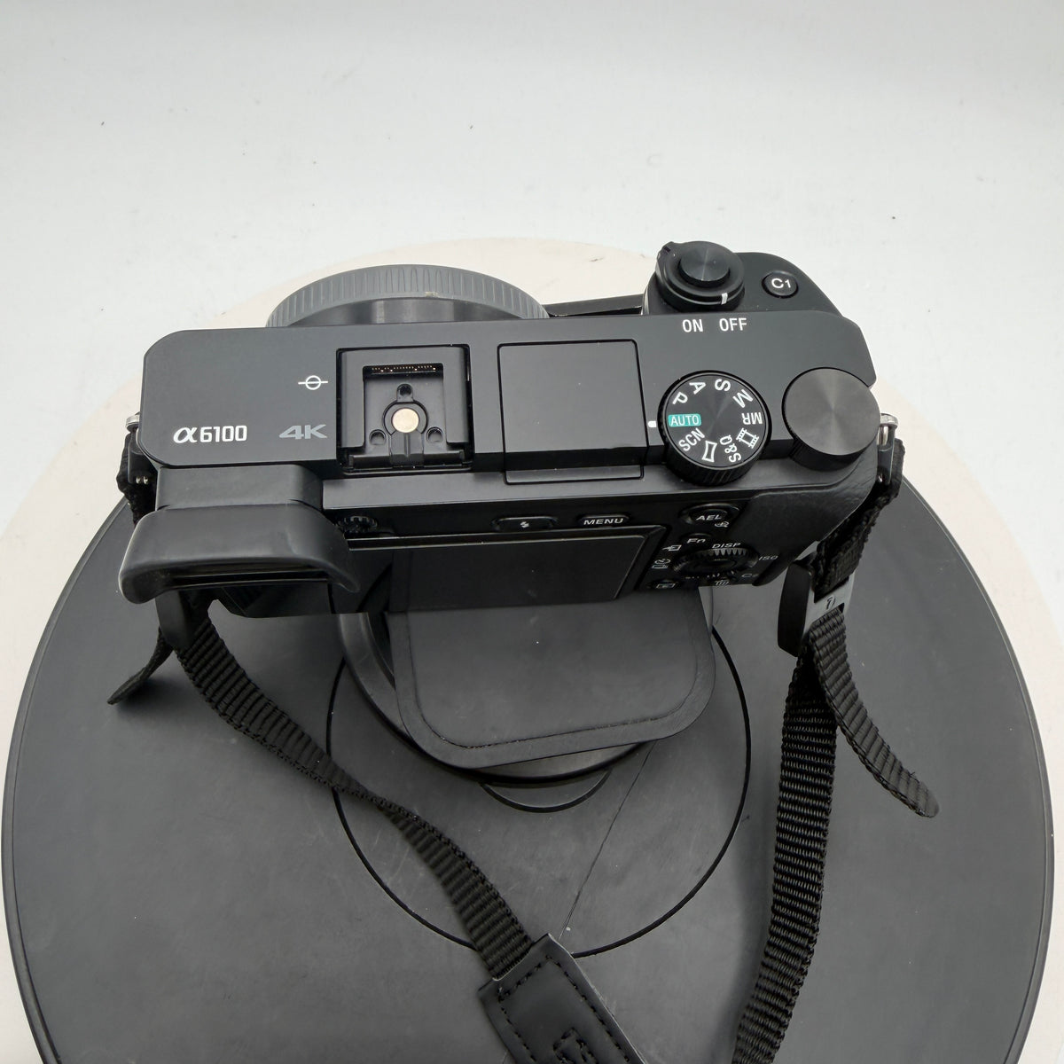 Sony A6100 Digital Camera Black Kit w/ Extras 1104 Shutter Count