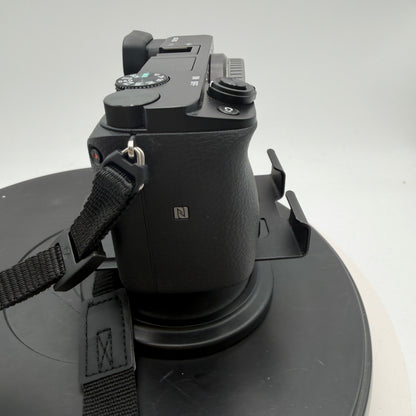 Sony A6100 Digital Camera Black Kit w/ Extras 1104 Shutter Count