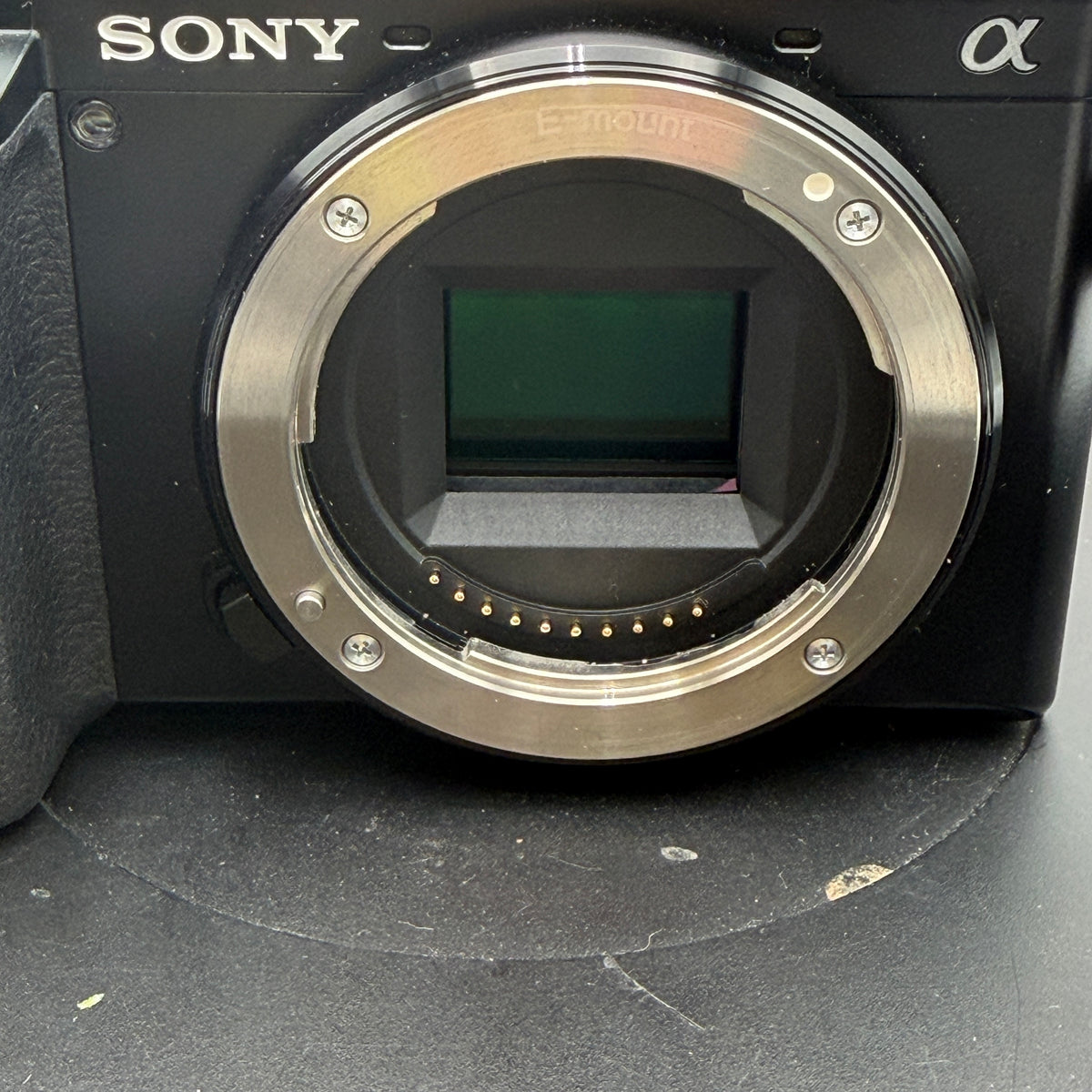 Sony A6100 Digital Camera Black Kit w/ Extras 1104 Shutter Count